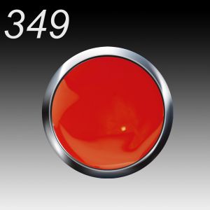 UV/LED Gel Flux Colour High Definition, 5ml - 349 holly red