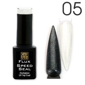 UV/LED Gel Flux Speed Seal - 005 glimmer white, 12ml