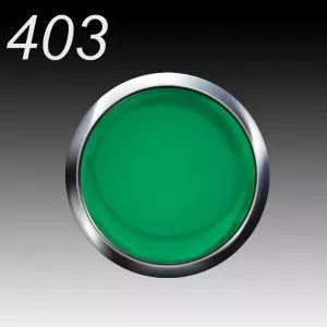 UV/LED Gel Flux Colour High Definition, 5g - 403 viridian green