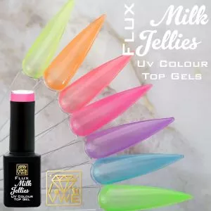 Flux Milk Jellies - UV Colour Top Gel