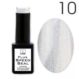 UV/LED Gel Flux Speed Seal - 010 extreme holo, 12ml