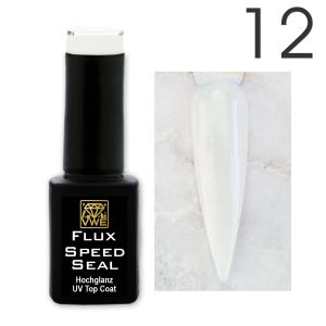 UV/LED Gel Flux Speed Seal - 012 glimmer milky white, 12ml
