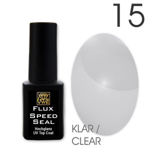 UV/LED Gel Flux Speed Seal - 015 klar, 12ml