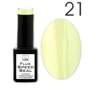 UV/LED Gel Flux Speed Seal - 021 shimmer vanilla, 12ml