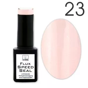 UV/LED Gel Flux Speed Seal - 023 shimmer pink grapefruit, 12ml