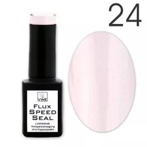 UV/LED Gel Flux Speed Seal - 024 shimmer pink candy, 12ml