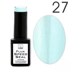 UV/LED Gel Flux Speed Seal - 027 shimmer caribbean, 12ml