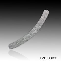 Professional Curved Zebra File - black 100/180 - 10 Pack