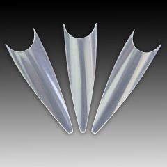Stiletto Nail Tips - clear