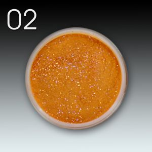 Flux Dream Acryl Powder, 10g - 02 copper shimmer
