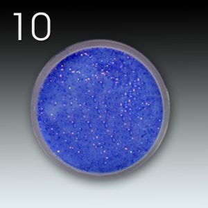 Flux Dream Acryl Powder, 10g - 10 ultramarine shimmer