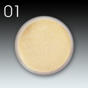Flux Dream Acryl Powder, 3g - 01 gold shimmer