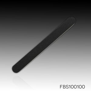 Profifeile gerade schwarz 100/100 - 10er Pack