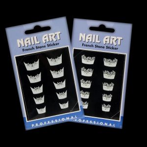 Nail Art French Stone Sticker