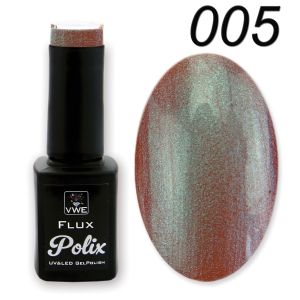 UV/LED Gel Polish - Flux Polix Flip Flop Colours, 12ml - 005 Pink/Mint/Turquoise