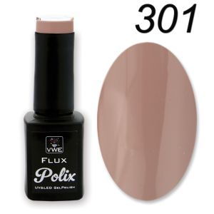 UV/LED Gel Polish Flux UV Polix - 301 nude supreme, 12ml