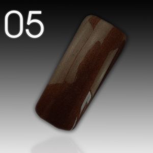 UV/LED Gel Polish - Flux Polix Magnetics  - 005 dark rötlich gold, 10ml
