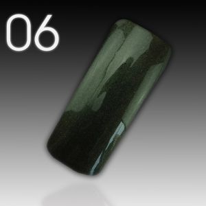UV/LED Gel Polish - Flux Polix Magnetics  - 006 dark grünlich gold, 10ml