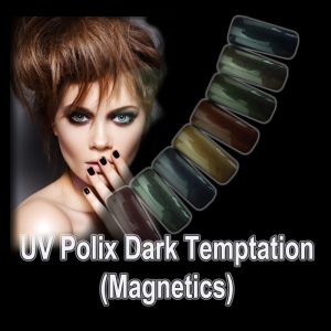 Gel Polish Flux UV Polix Dark Temptation (Magnetics) - 10ml