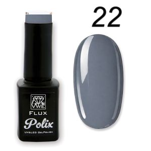 UV/LED Gel Polish Flux UV Polix - 22 slate, 12ml