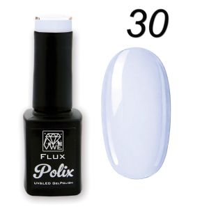 UV/LED Gel Polish Flux UV Polix - 30 baby blue, 12ml