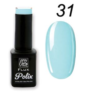 UV/LED Gel Polish Flux UV Polix - 31 lagoon, 12ml