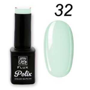 UV/LED Gel Polish Flux UV Polix - 32 creamy mint, 12ml