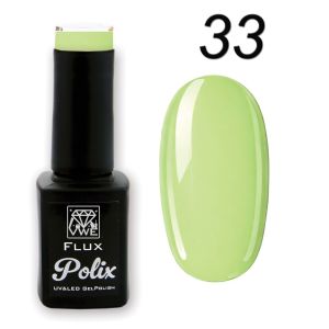 UV/LED Gel Polish Flux UV Polix - 33 lime fizz, 12ml