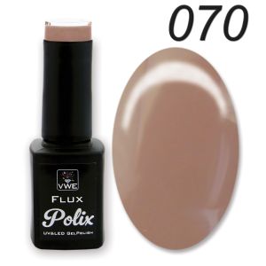 UV/LED Gel Polish Flux UV Polix, 12ml - 070 nude
