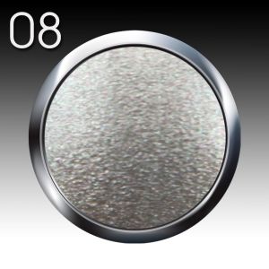 UV Gel Flux Diamond Touch, 5ml - 008 silver diamond