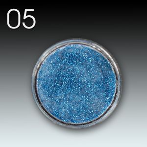 Flux Glitter Acryl Powder, 3g - 05 blau
