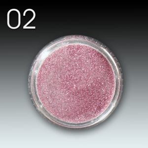 Flux Glitter Acryl Powder, 10g - 02 rot