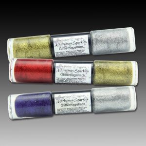Christmas Sparkles Nail Polish Set 2 x 5ml