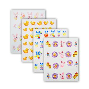 Nail Art Wraps for Spring and Easter
