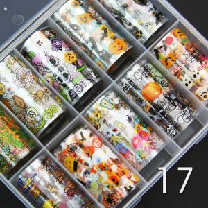 Nail Art Foil Transfer Set - 17 halloween