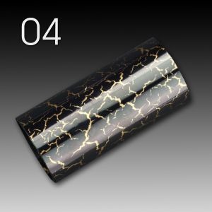 Transferfolien Rollen - 04 Golden Cracks