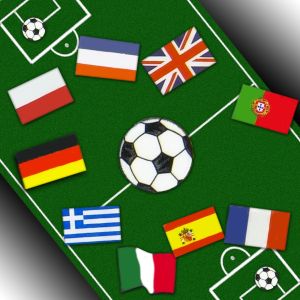 Nail Art Heimspiel Fußball für Fingernägel