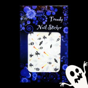 Nail Art Scary Halloween Sticker