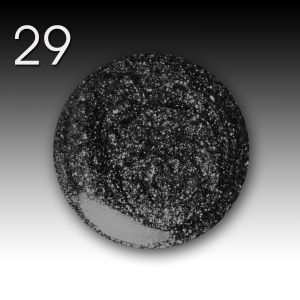 Glitter Liner Nail Art Pen, 10ml - Farbe 29 schwarz