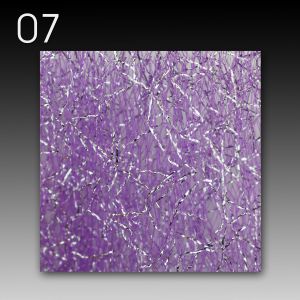 Nail Glam Web - 07 lilac/silver