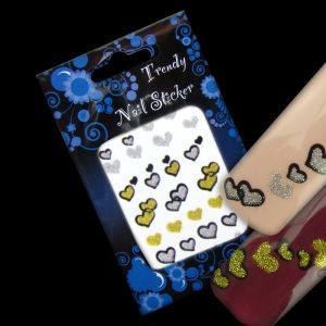 Fancy Glitter Nail Art Stickers