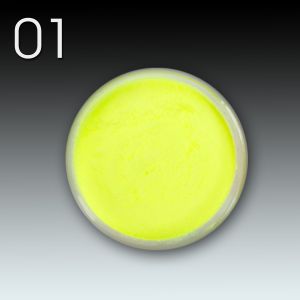 Flux Neon Acryl Powder, 3g - 01 Yellow