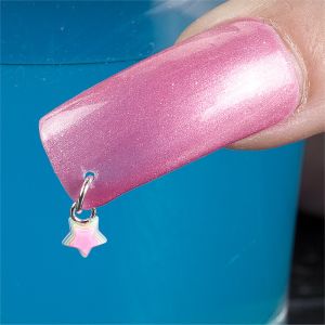 Nail Art Nailpiercing Rainbow Sterne