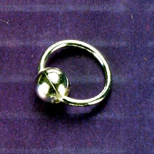 Nail Art Mini-Nailpiercing aus 925er Silber klein