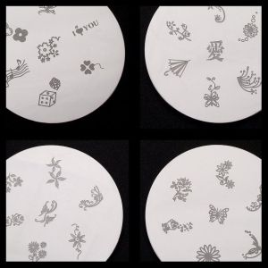 Nail Stamping-Schablonen
