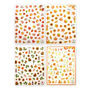 Nagelsticker-Set Herbst Vibes