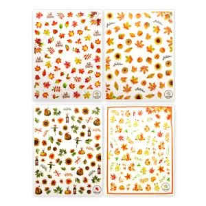 Nagelsticker-Set Herbst Vibes