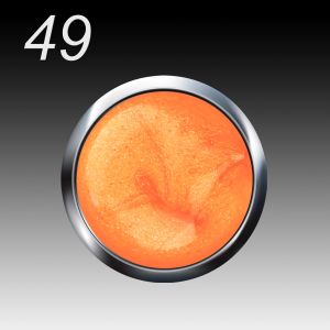 UV/LED Gel Flux Colour & Glam, 5ml - 049 funky orange