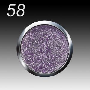 UV/LED Gel Flux Colour & Glam, 5ml - 058 chrome lilac