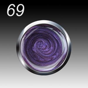 UV/LED Gel Flux Colour & Glam, 5ml - 069 berries